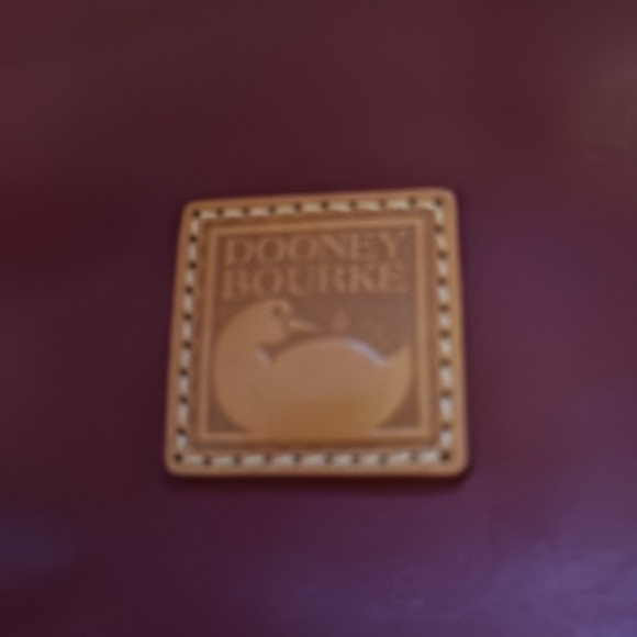 Dooney Burke bag.  Zip top, fold over. Excellent condition - Picture 2 of 6